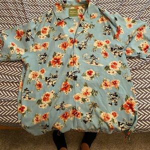 Disney tommy bahama button down shirt